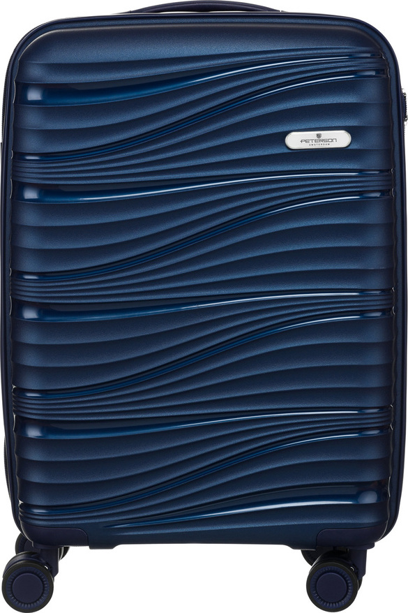 Peterson Tmavomodrý kabínový kufor veľ. S PTN WA06-W-S Veľkosť: S