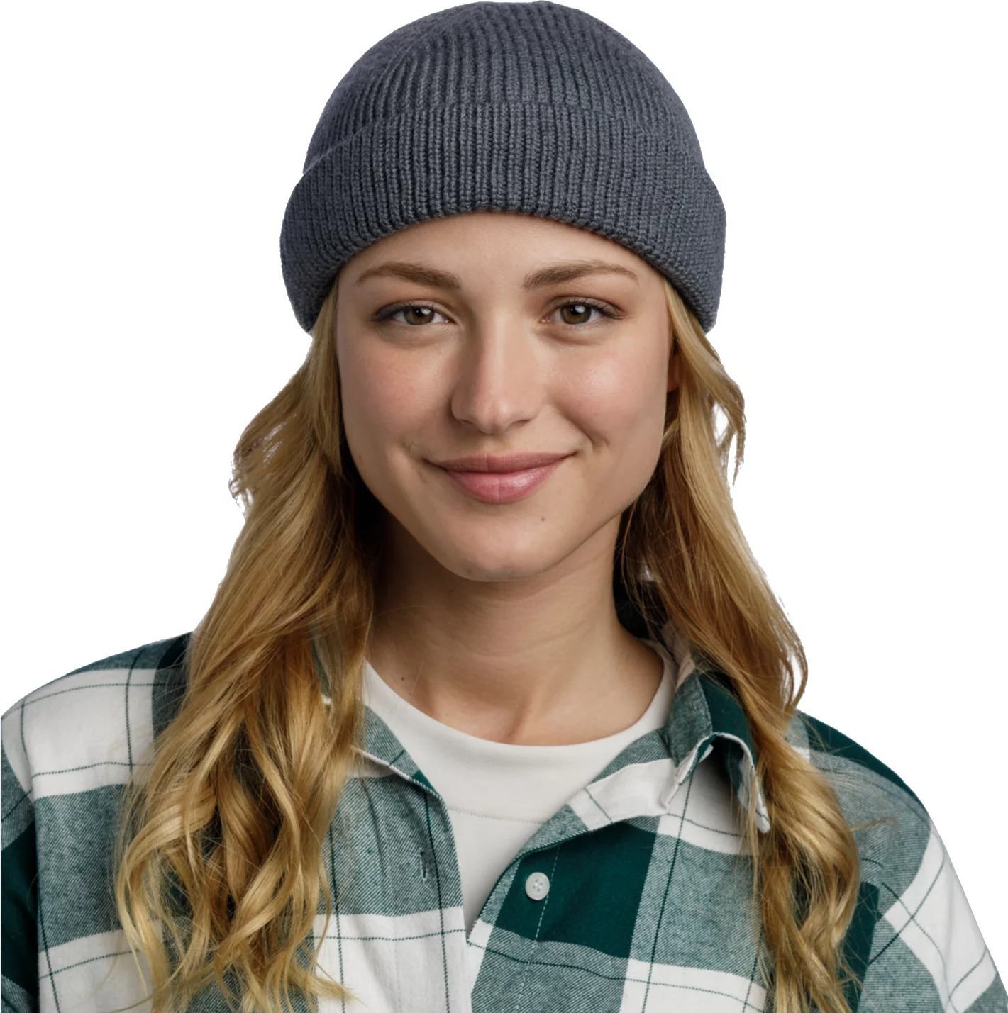 Tmavosivá vlnená čiapka Buff Ervin Merino Hat Beanie 13232390110 Veľkosť: ONE SIZE