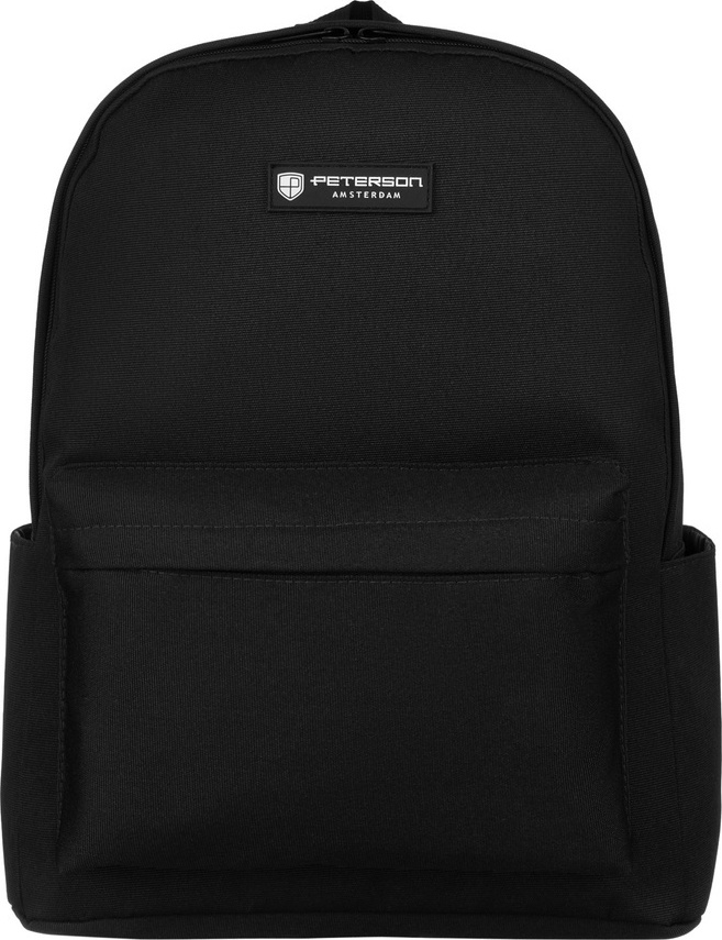Čierny športový priestranný batoh Peterson PTN 79904 Veľkosť: ONE SIZE