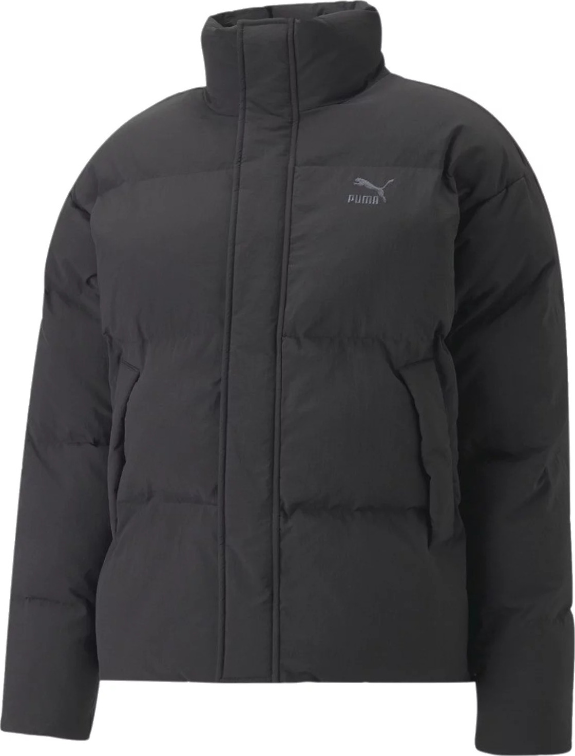 Čierna pánska zimná prešívaná bunda Puma Classic Puffer Jacket 535573-01 Veľkosť: XL