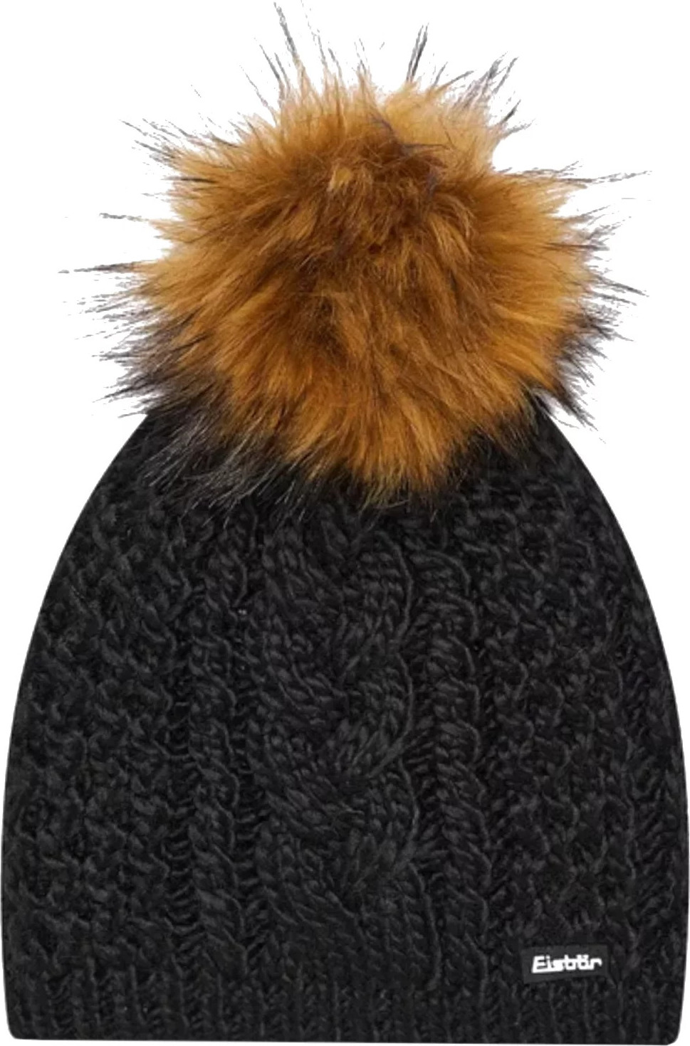 Čierna dámska zimná čiapka Eisbar Afra Lux E80111-009 Veľkosť: ONE SIZE