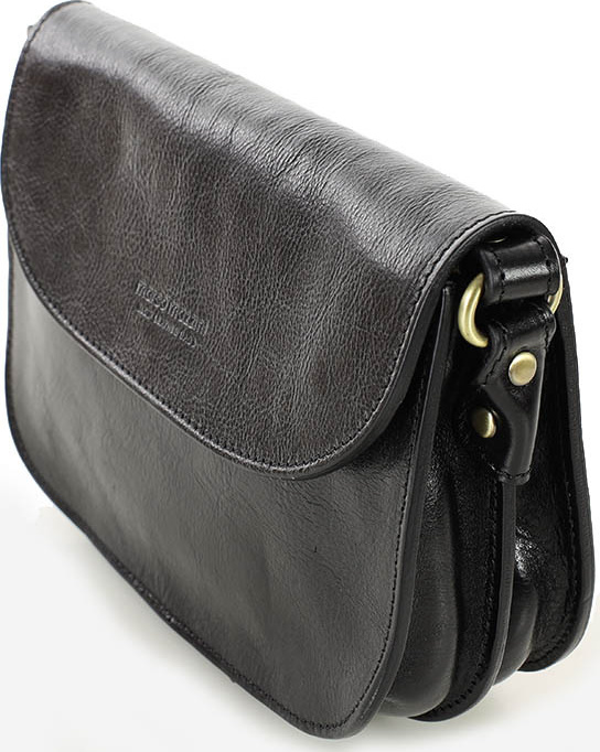 MARCO MAZZINI Čierna elegantná crossbody kabelka (L255a) Veľkosť: ONE SIZE