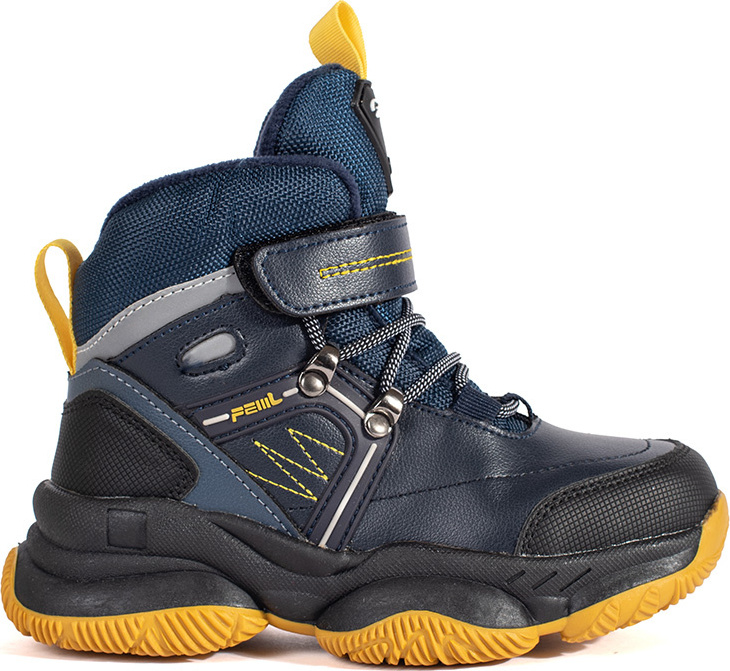 Vysoké tmavomodré chlapčenské členkové topánky F-832BL/Y Veľkosť: 30