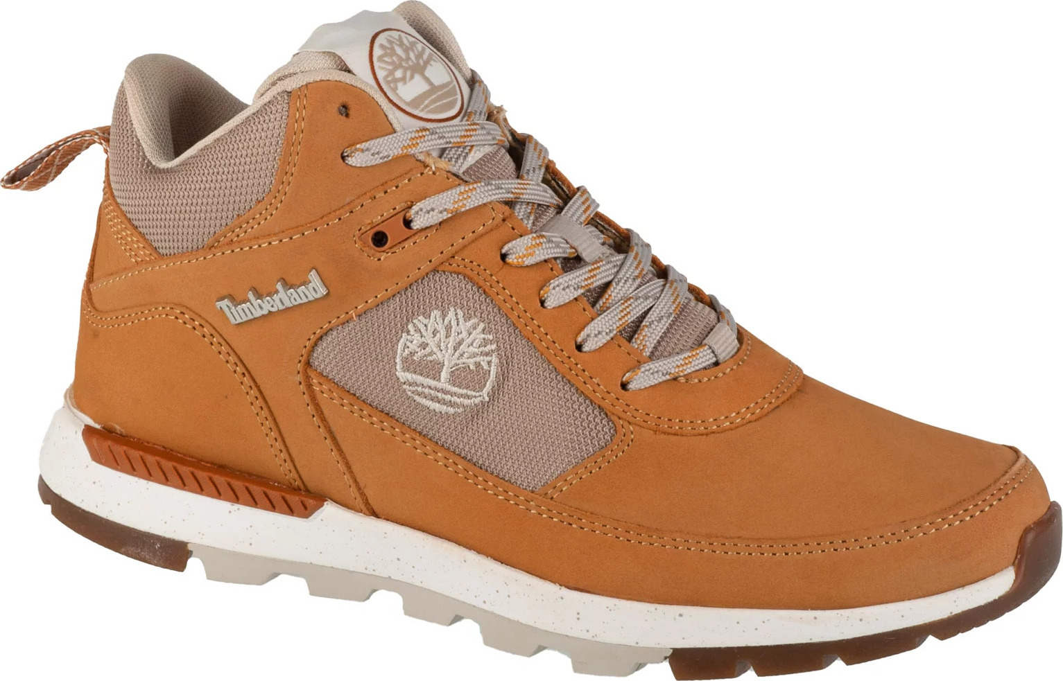 Svetlohnedé dámske členkové turistické topánky Timberland Field Trekker Mid leather TB0A2N9K231 Veľkosť: 37
