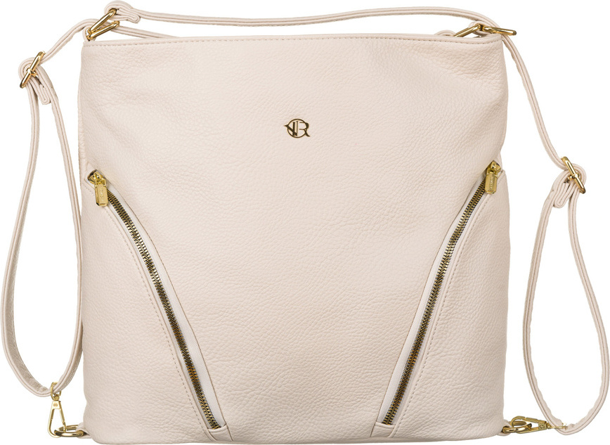 Smotanová elegantná dámska priestranná kabelka Rovicky R-KP-18-A19 Veľkosť: ONE SIZE