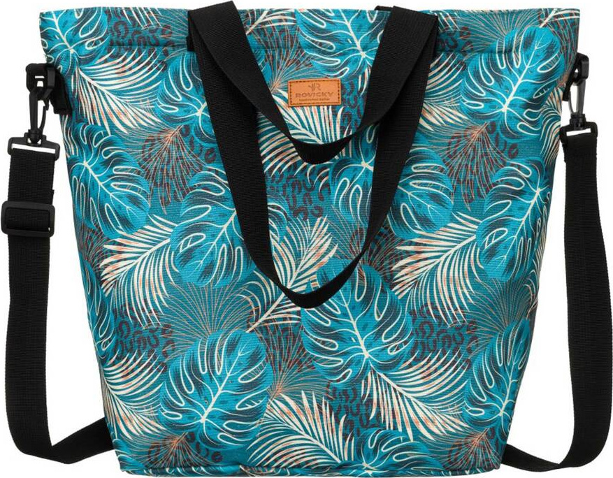 Priestranná shopper kabelka s módnym vzorom Rovicky R-TZ15605 Veľkosť: ONE SIZE