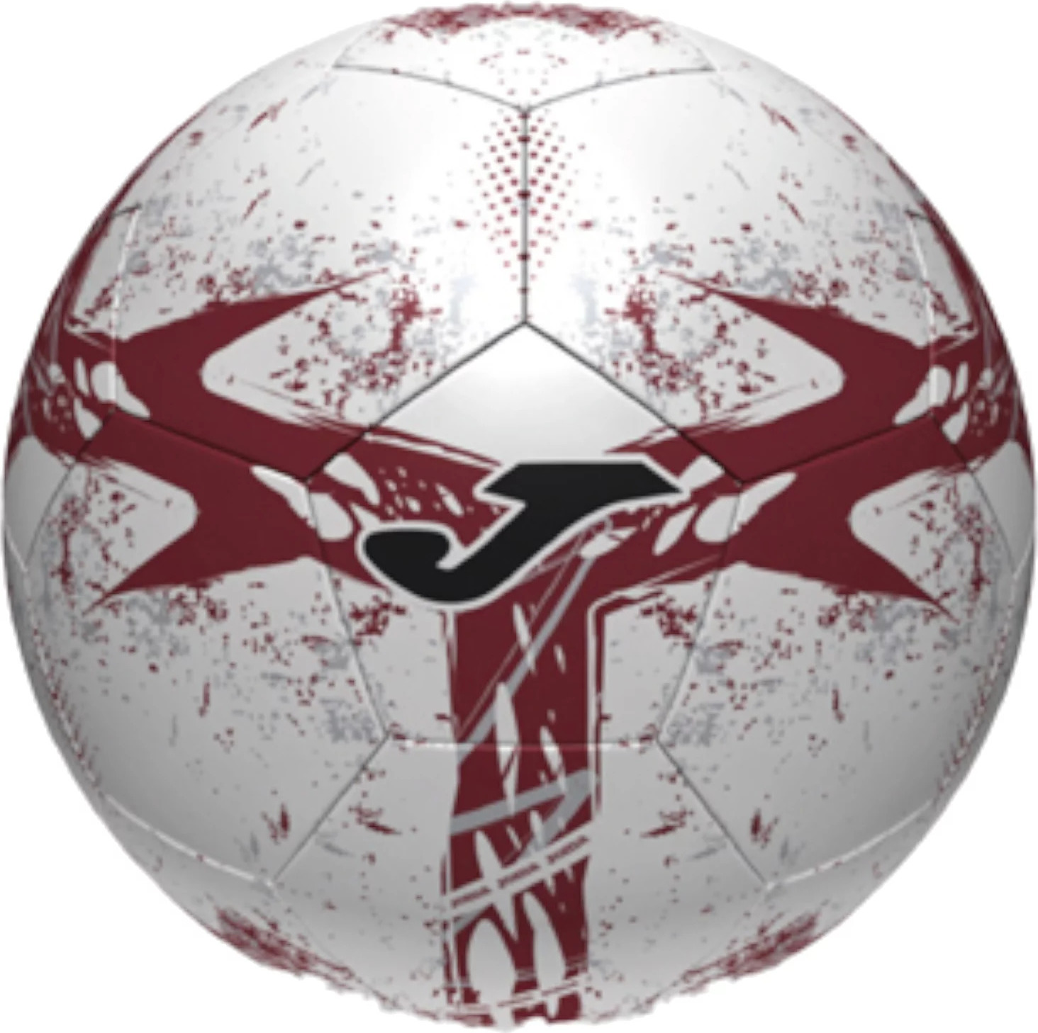Bielo-červená futbalová lopta Joma Torino FC Replica 2ND Ball A141800B0102 Veľkosť: 5