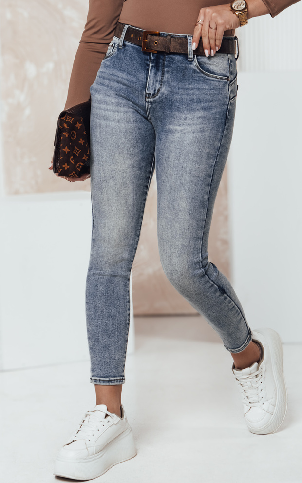 Dámske modré skinny džínsy JEANSPURE UY2307 Veľkosť: XS