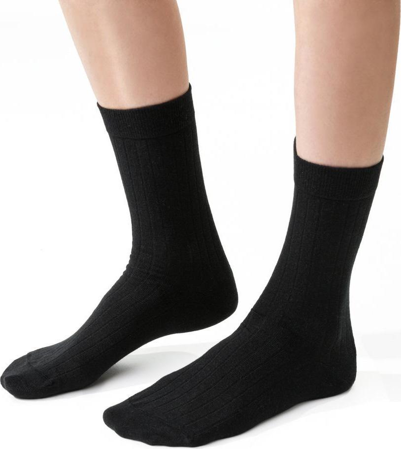 Čierne dámske ponožky Art.053 SB008, BLACK Veľkosť: 38/40