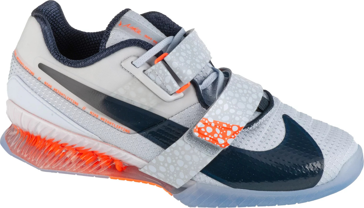 Svetlosivé pánske vzpieračské topánky Nike Romaleos 4 SE DJ4487-900 Veľkosť: 42