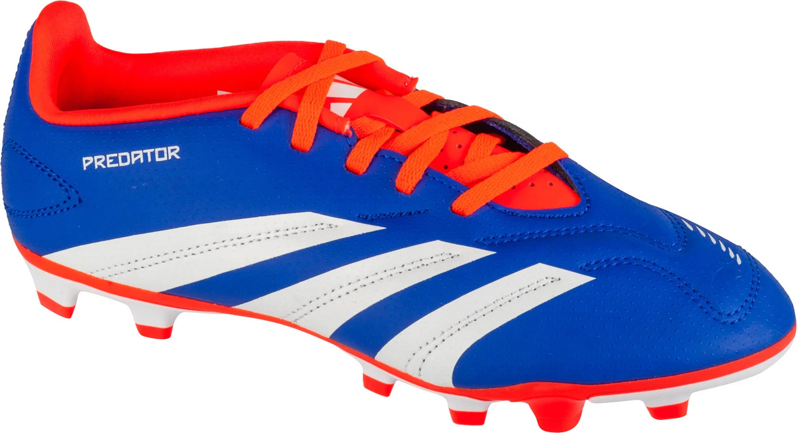 Modré chlapčenské kopačky adidas Predator Club Jr FxG IF6424 Veľkosť: 38