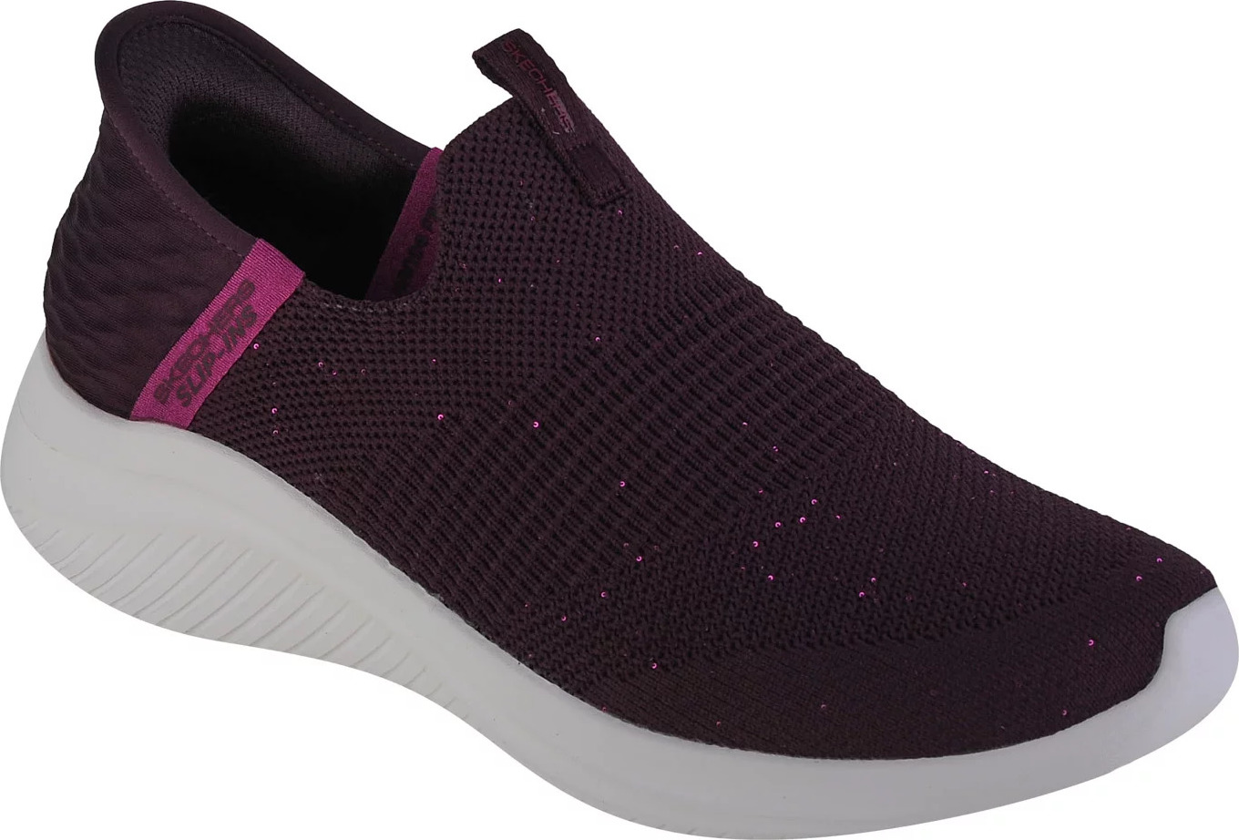 Bordové tenisky Skechers Slip-Ins Ultra Flex 3.0-Shiny Night 149594-WINE Veľkosť: 37