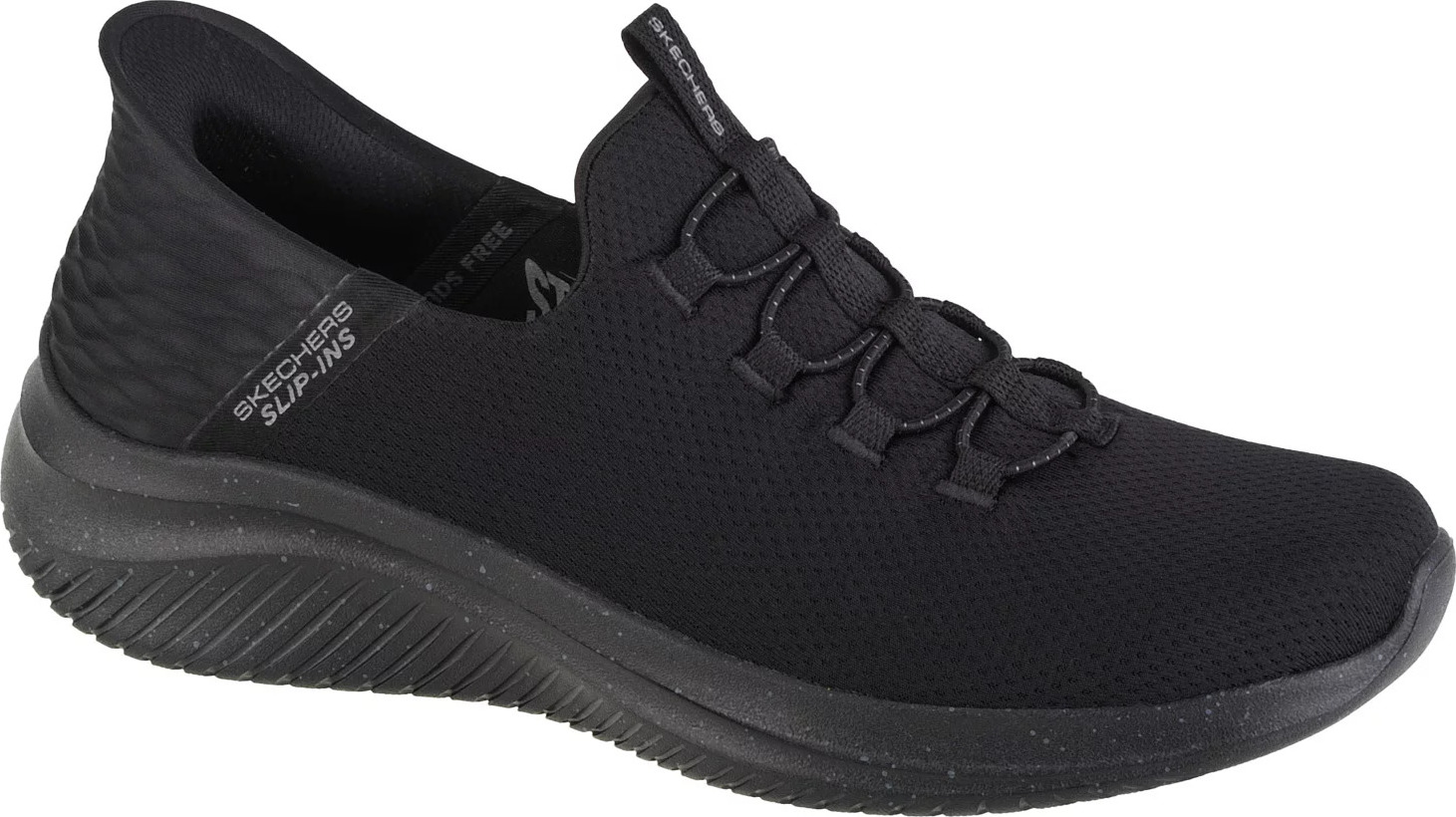 Čierne pánske tenisky Skechers Slip-Ins Ultra Flex 3.0 - Right Away 232452-BBK Veľkosť: 41