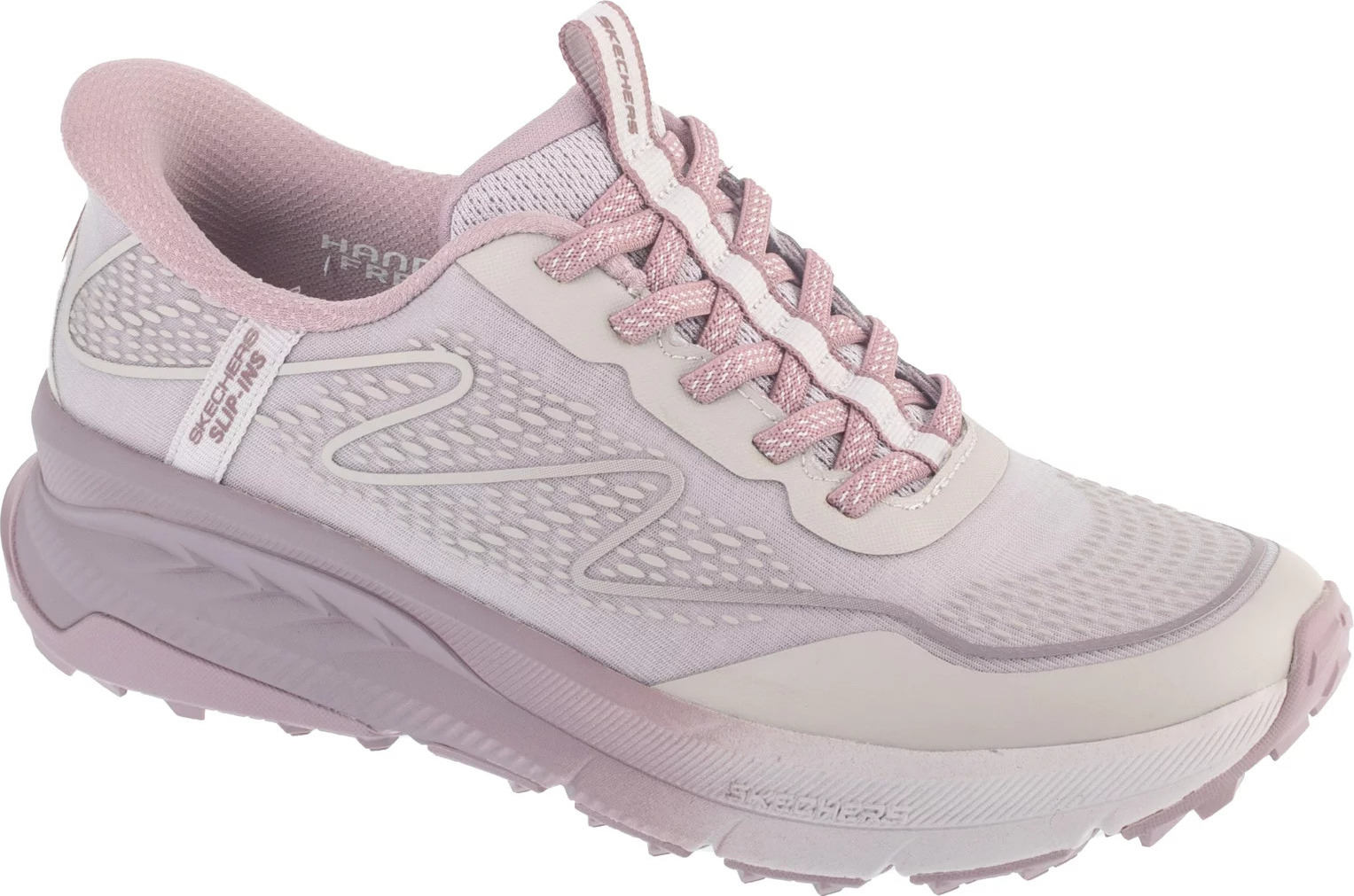 Fialové dámske trailové tenisky Skechers Slip-Ins: Switch Back - Mist 180157-PMLT Veľkosť: 38,5