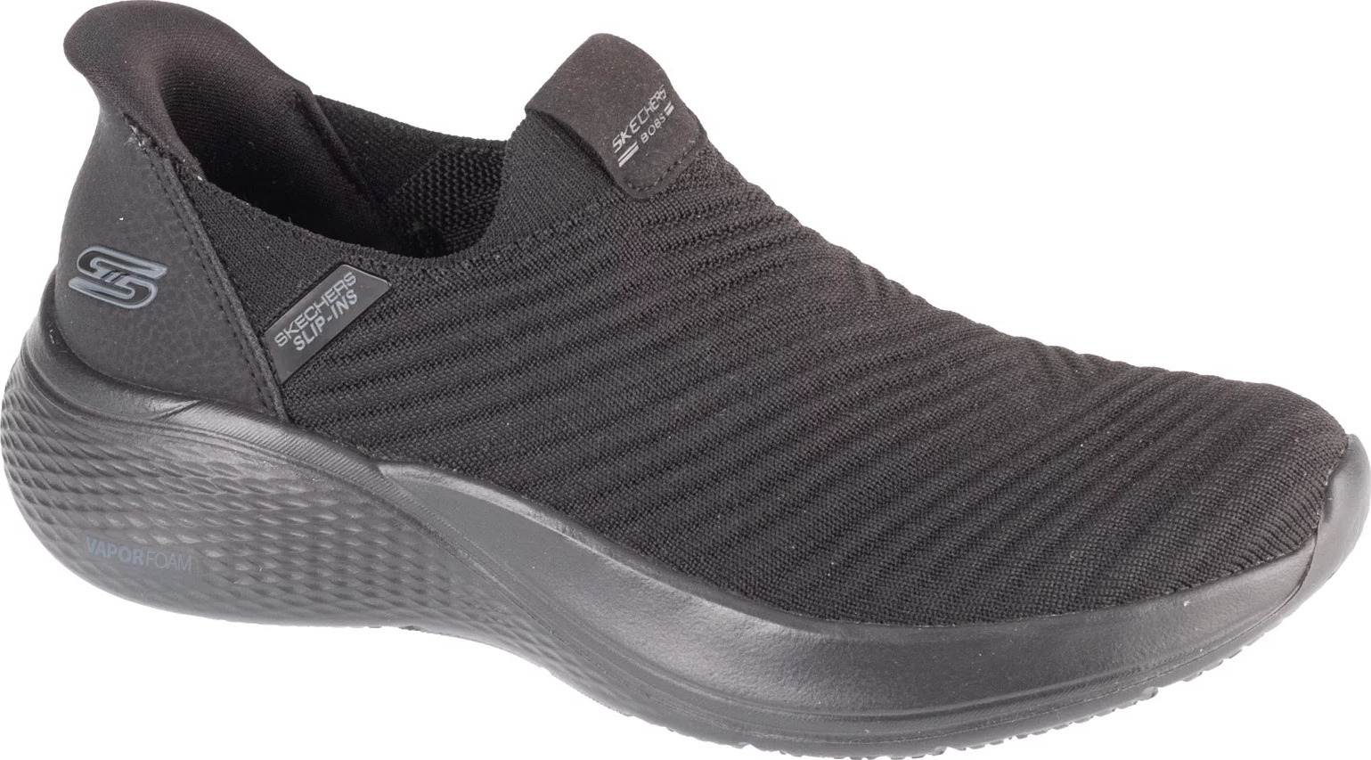 Čierne dámske tenisky Skechers Slip-Ins Bobs Infinity - Daily 117508-BBK Veľkosť: 37