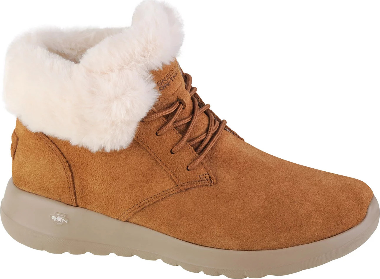 Hnedé dámske topánky Skechers On The Go Joy Lush 15506-CSNT Veľkosť: 36