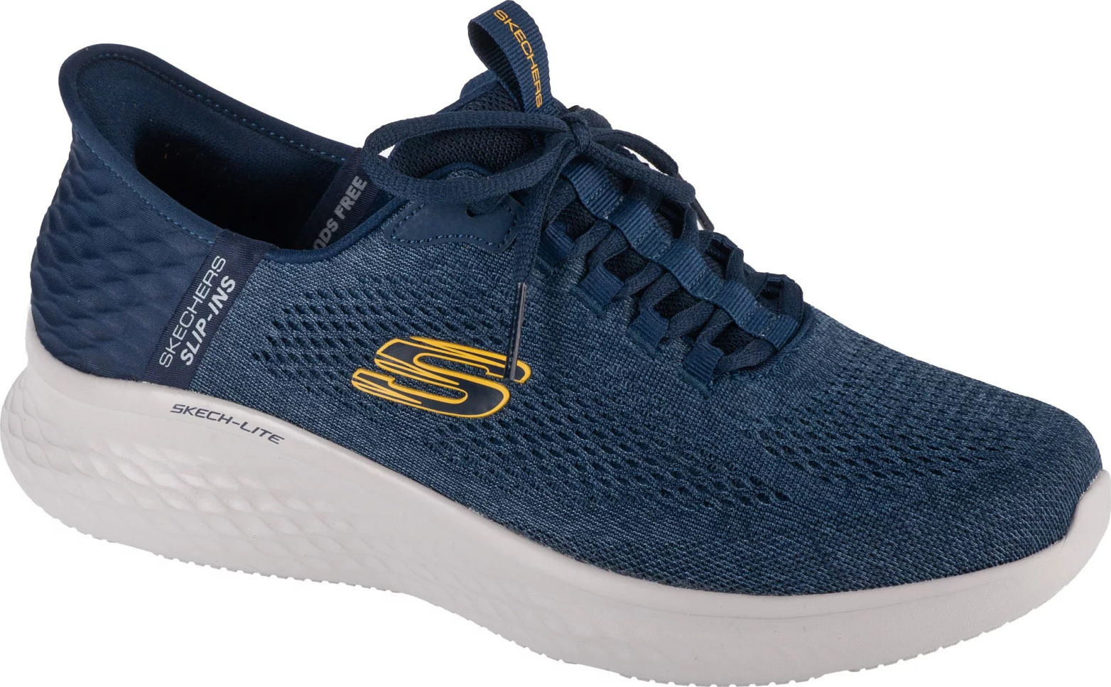Tmavomodré pánske bežecké tenisky Skechers Slip-Ins: Skech-Lite Pro - Primebase 232466-NVYL Veľkosť: 47,5