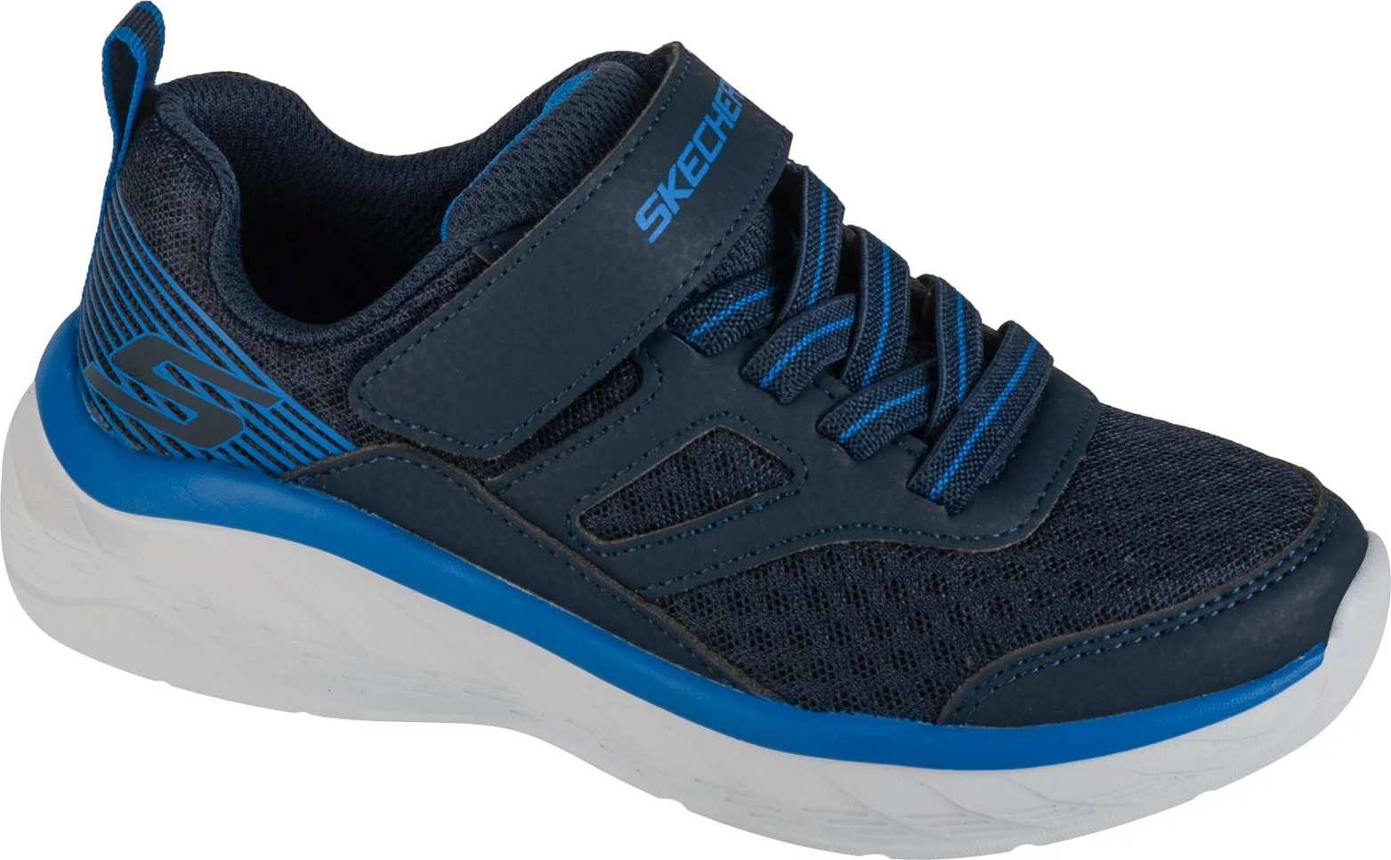 Tmavomodré chlapčenské tenisky Skechers Boundless 403718L-NVBL Veľkosť: 30