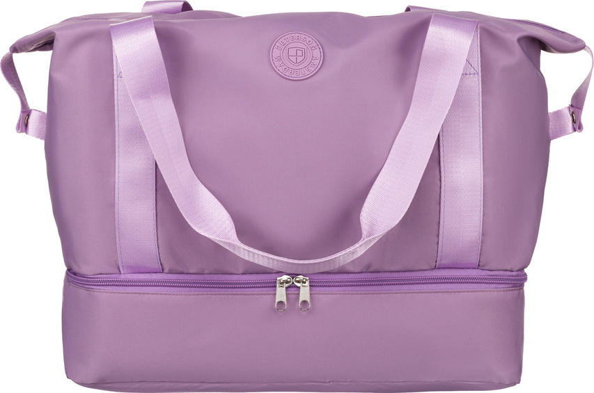 Peterson Svetlofialová dámska cestovná taška z odolného polyesteru PTN 23033 Veľkosť: ONE SIZE