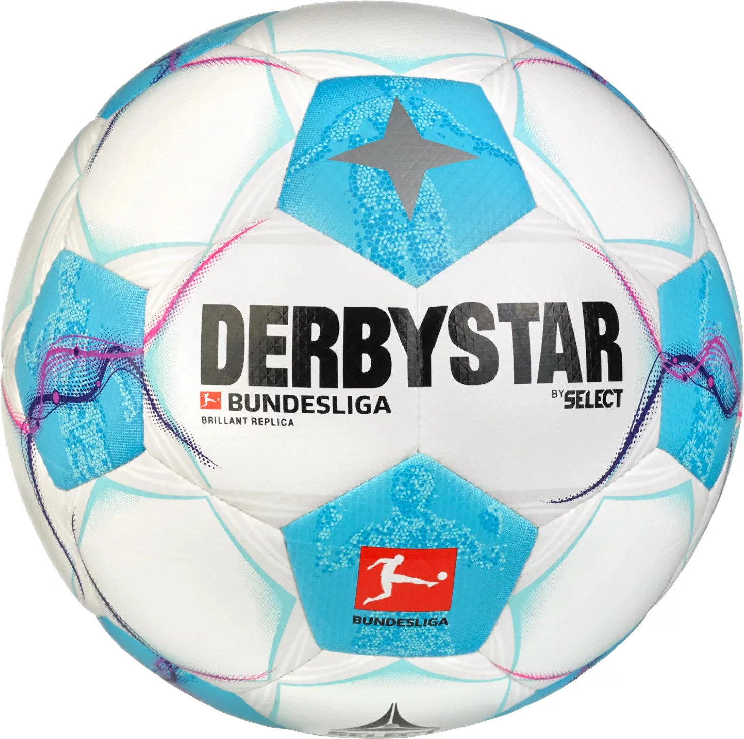 Futbalová lopta Derbystar Bundesliga Brillant Replica v24 Ball 162008F Veľkosť: 4