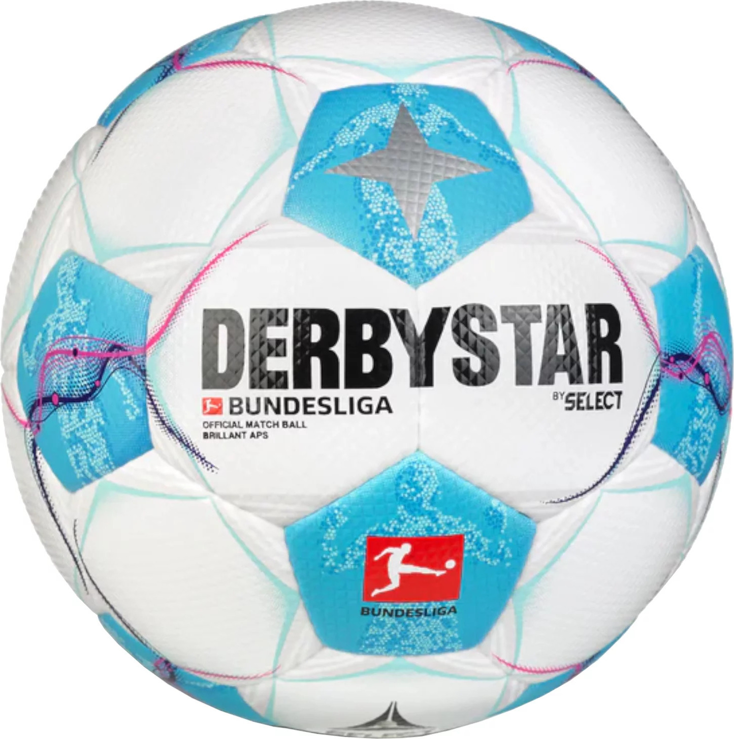 Futbalová lopta Derbystar Bundesliga Brillant APS v24 FIFA Quality Pro Ball 102011F Veľkosť: 5