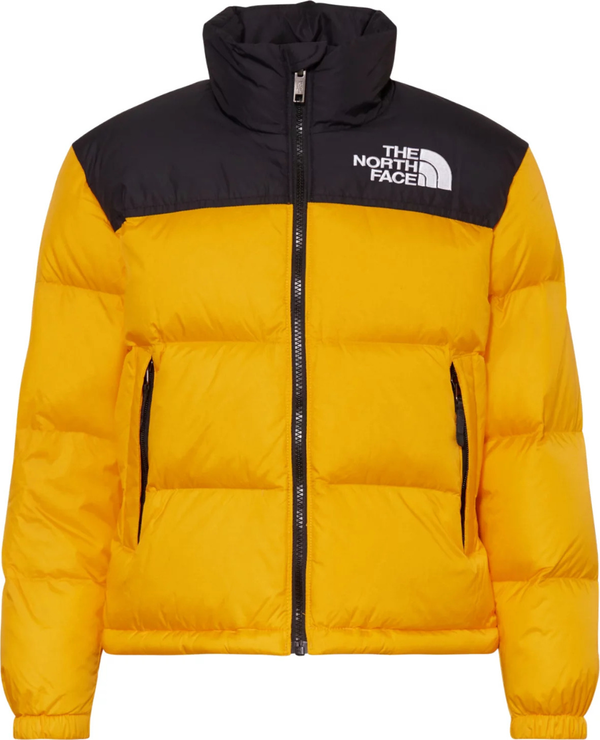 Žlto-čierna pánska prešívaná zimná bunda The North Face 1996 Retro Nuptse Jacket NF0A3C8DZU31 Veľkosť: XL