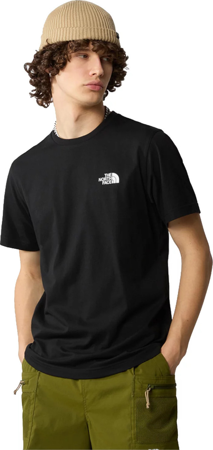 Čierne pánske tričko The North Face Simple Dome Tee NF0A87NGJK31 Veľkosť: L