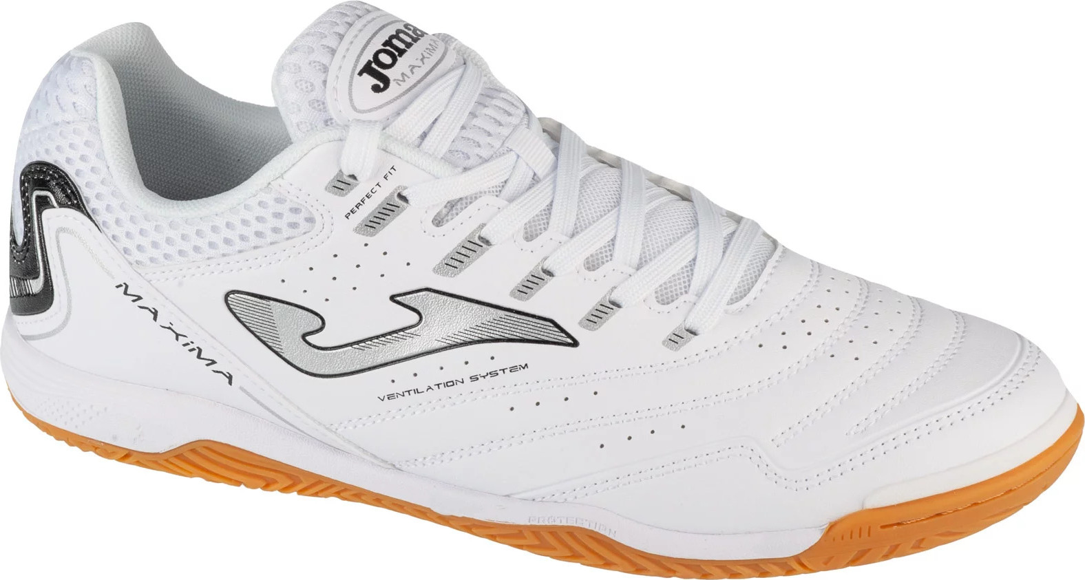 Biele pánske sálové tenisky Joma Maxima 2502 IN MAXS2502IN Veľkosť: 42