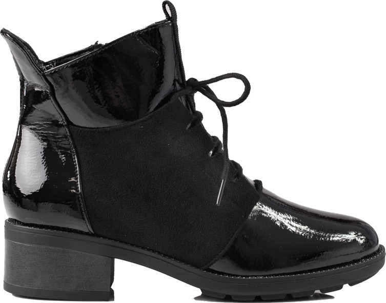 Elegantné šnurovacie členkové topánky GD-HF283A-B Veľkosť: 38