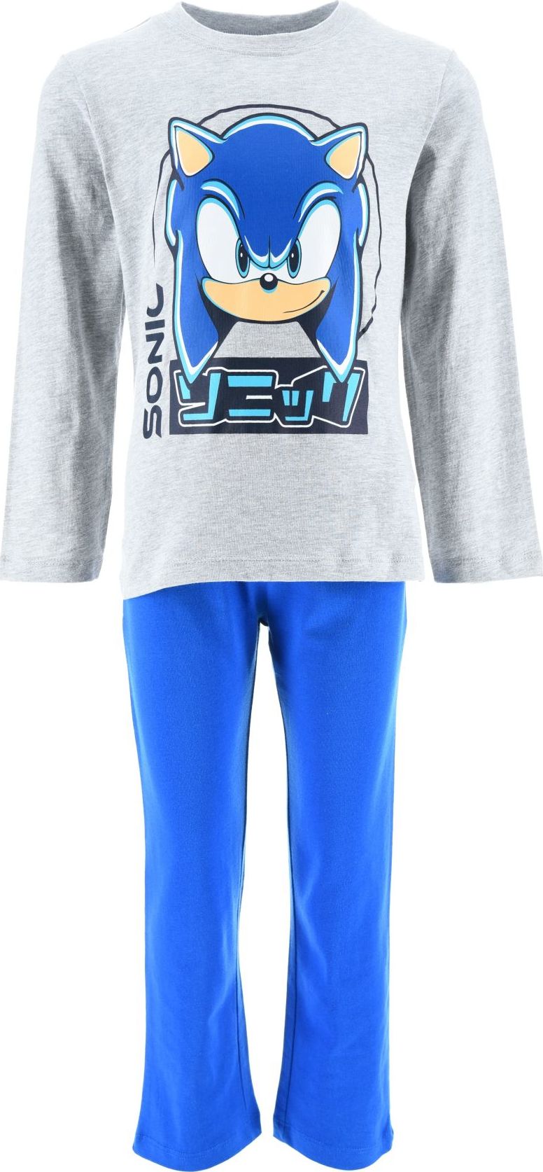 Modro-sivé chlapčenské pyžamo Sonic Veľkosť: 104