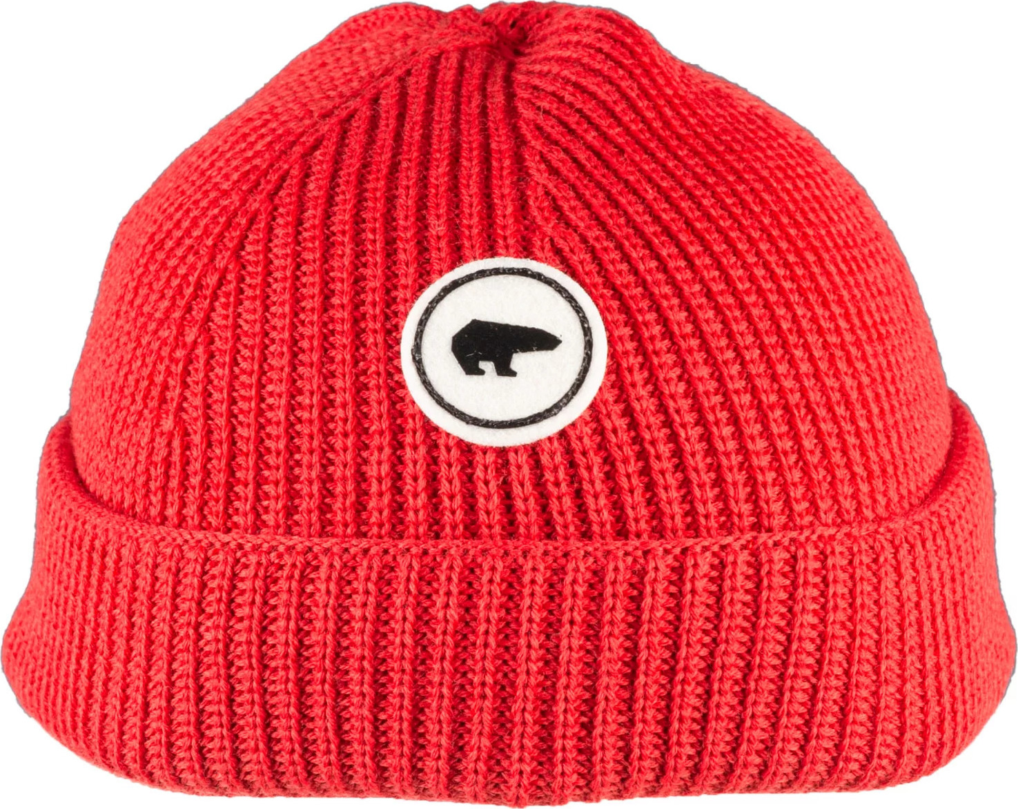 Červená pánska vlnená čiapka Eisbar Raik MU E30835-463 Veľkosť: ONE SIZE