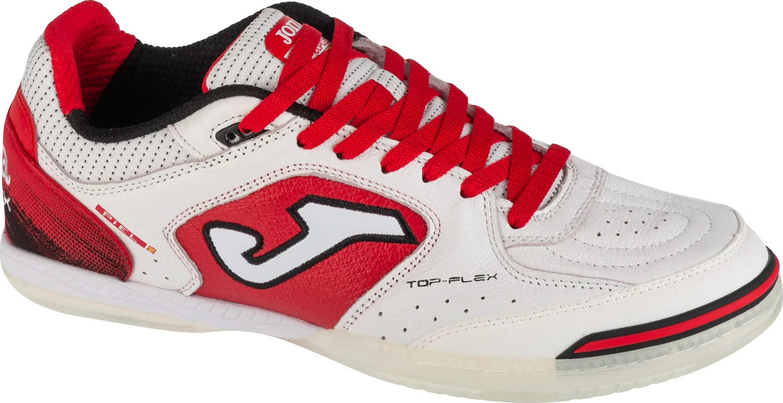 Bielo-červené pánske tenisky Joma Top Flex 2436 IN TOPW2436IN Veľkosť: 43,5