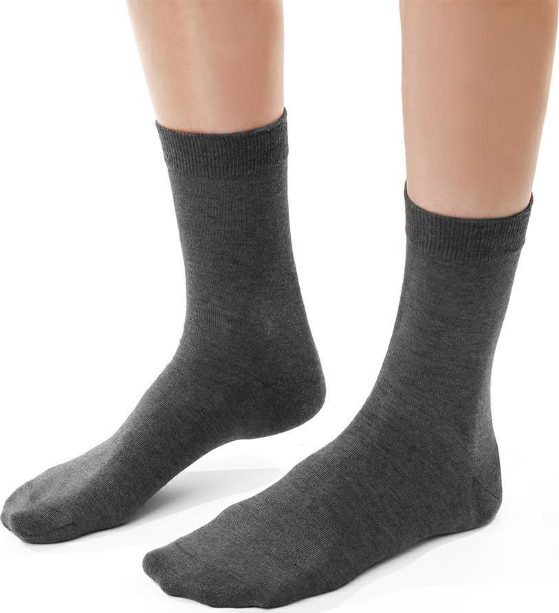 Sivé dámske kašmírové ponožky Art.083 JD008, GRAY MELANGE Veľkosť: 38/40