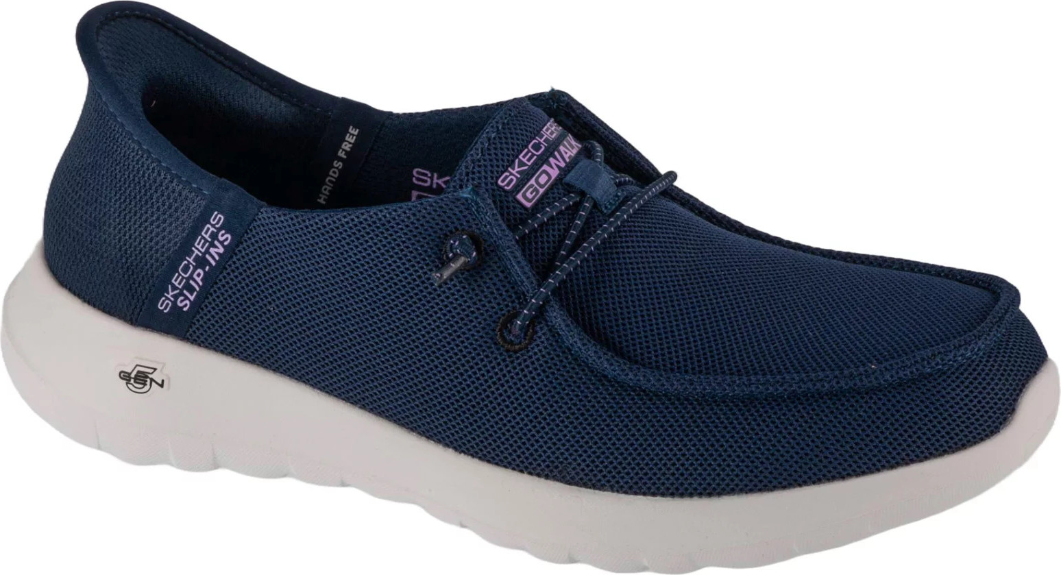 Tmavomodré slip-on tenisky Skechers Slip-Ins Go Walk Joy - Idalis 124647-NVLV Veľkosť: 37