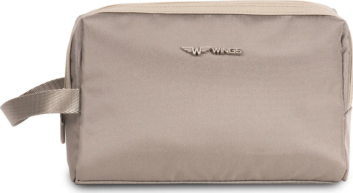 Béžová kozmetická taštička Wings Skylark SKY005, Wings cosmetic bag, BEIGE Veľkosť: ONE SIZE