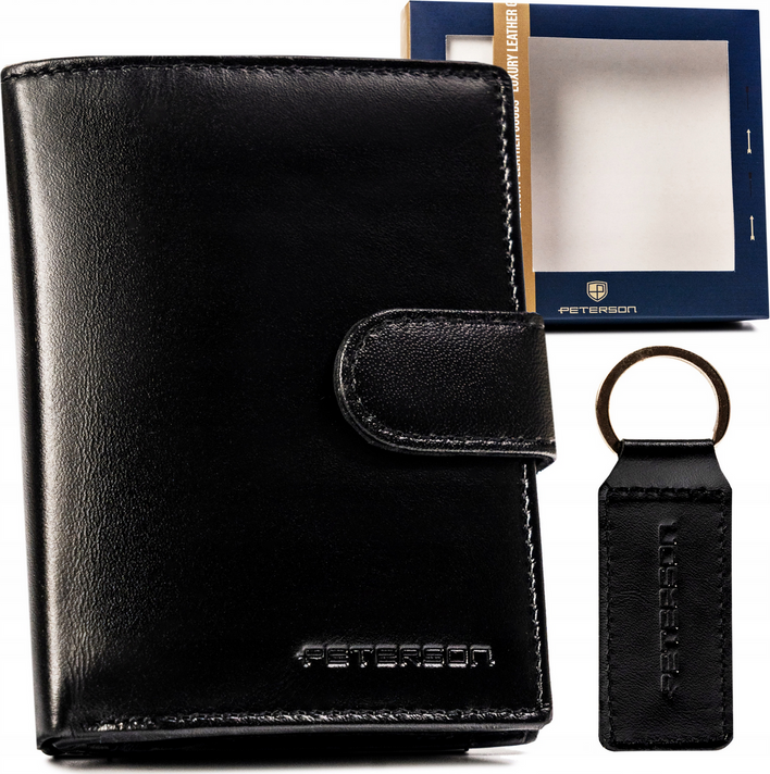 Peterson pánska sada peňaženky a kľúčenky I053 PTN SET-M-1542L-KCS Veľkosť: ONE SIZE