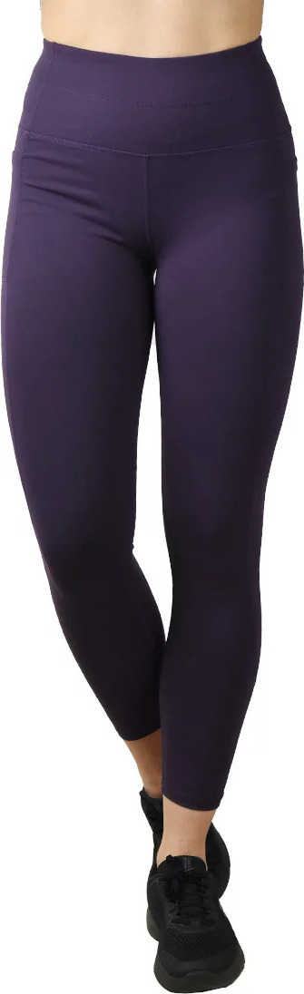 Fialové dámske legíny Skechers Go Walk High Waisted 7/8 Legging W03LG31B-DKPR Veľkosť: XS