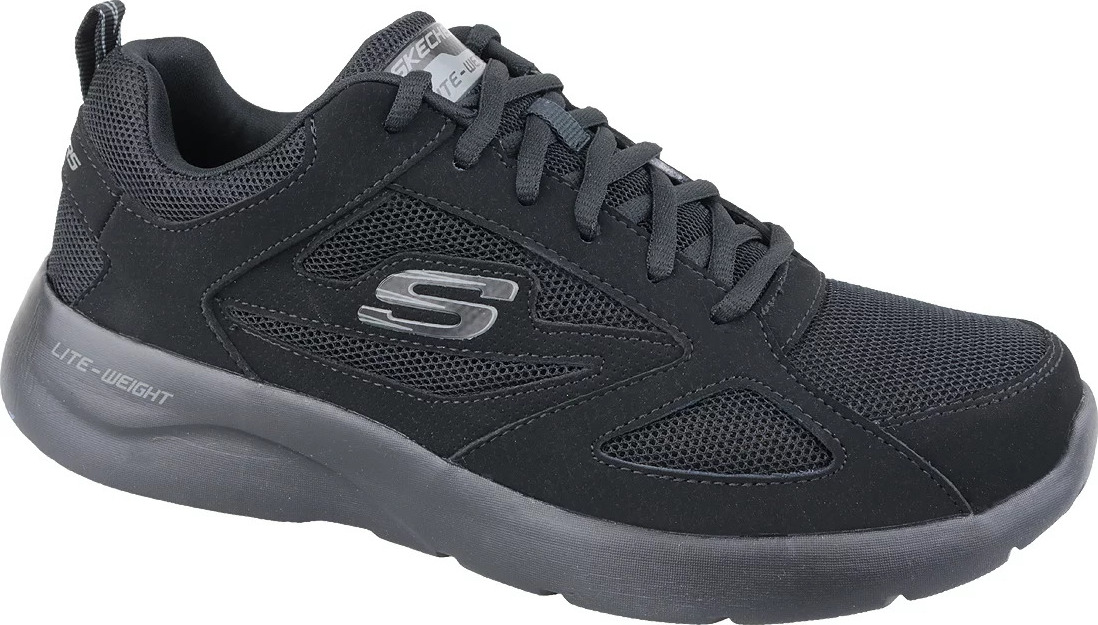 Čierne pánske tenisky Skechers Dynamight 2.0 58363-BBK Veľkosť: 46
