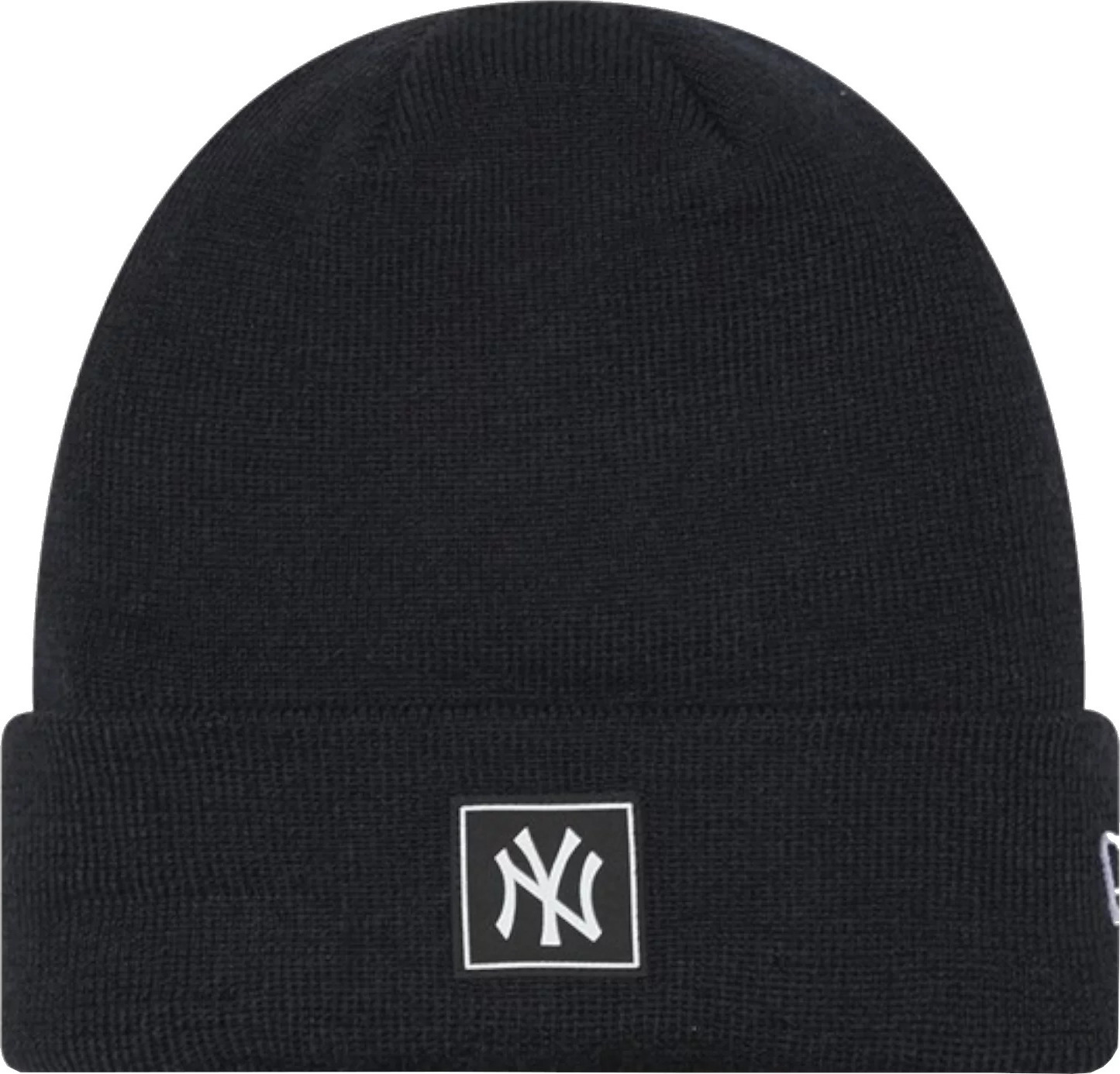 Černá čepice New Era Team Cuff Beanie New York Yankees Hat 60284968 Veľkosť: ONE SIZE