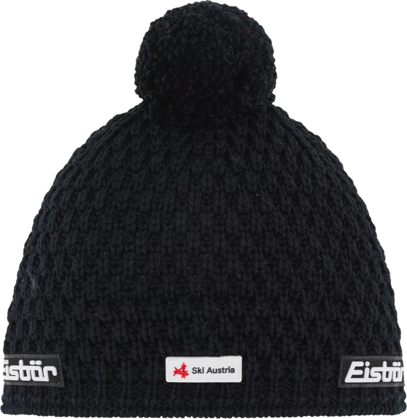 Čierna zimná čiapka Eisbar Trail Pompon MU SKA E33133-009 Veľkosť: ONE SIZE