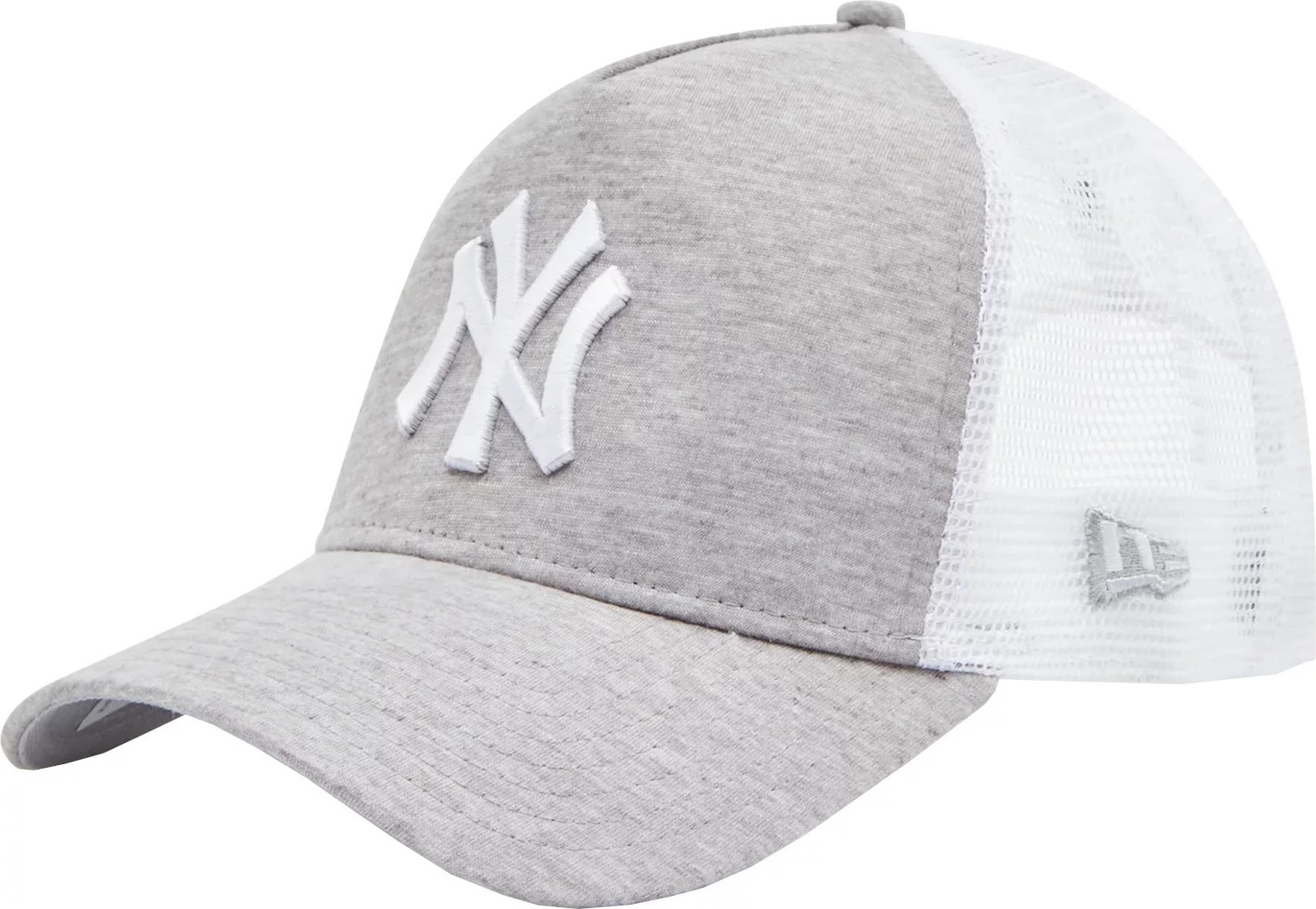 Svetlosivá pánska šiltovka New Era Jersey Ess 9FORTY New York Yankees Trucker Cap 12381106 Veľkosť: ONE SIZE
