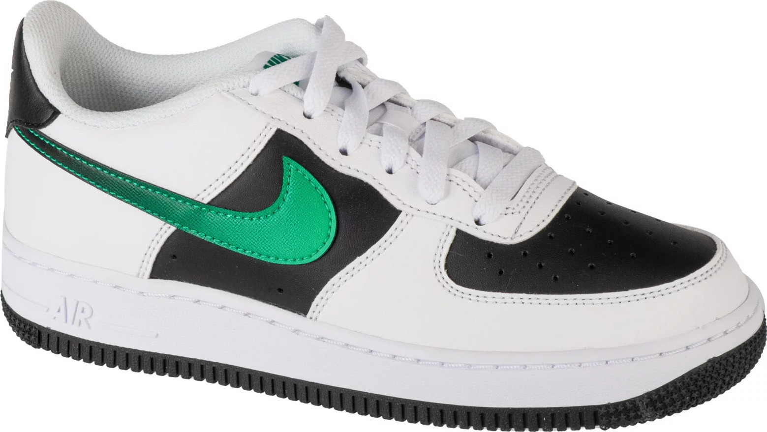 Bielo-čierne chlapčenské tenisky Nike Air Force 1 LV8 2 GS FZ4353-100 Veľkosť: 36,5