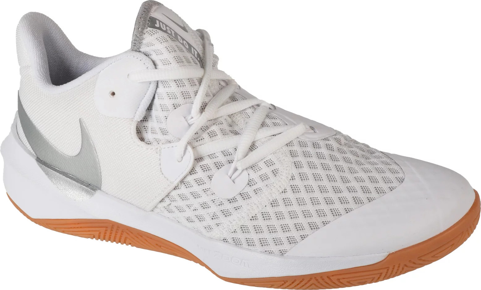 Biele pánske volejbalové tenisky Nike Zoom Hyperspeed Court Se DJ4476-100 Veľkosť: 46