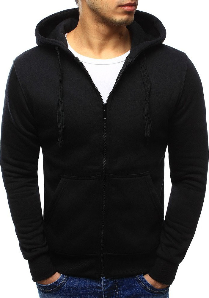 Pánska čierna mikina bx2192 Veľkosť: 2XL