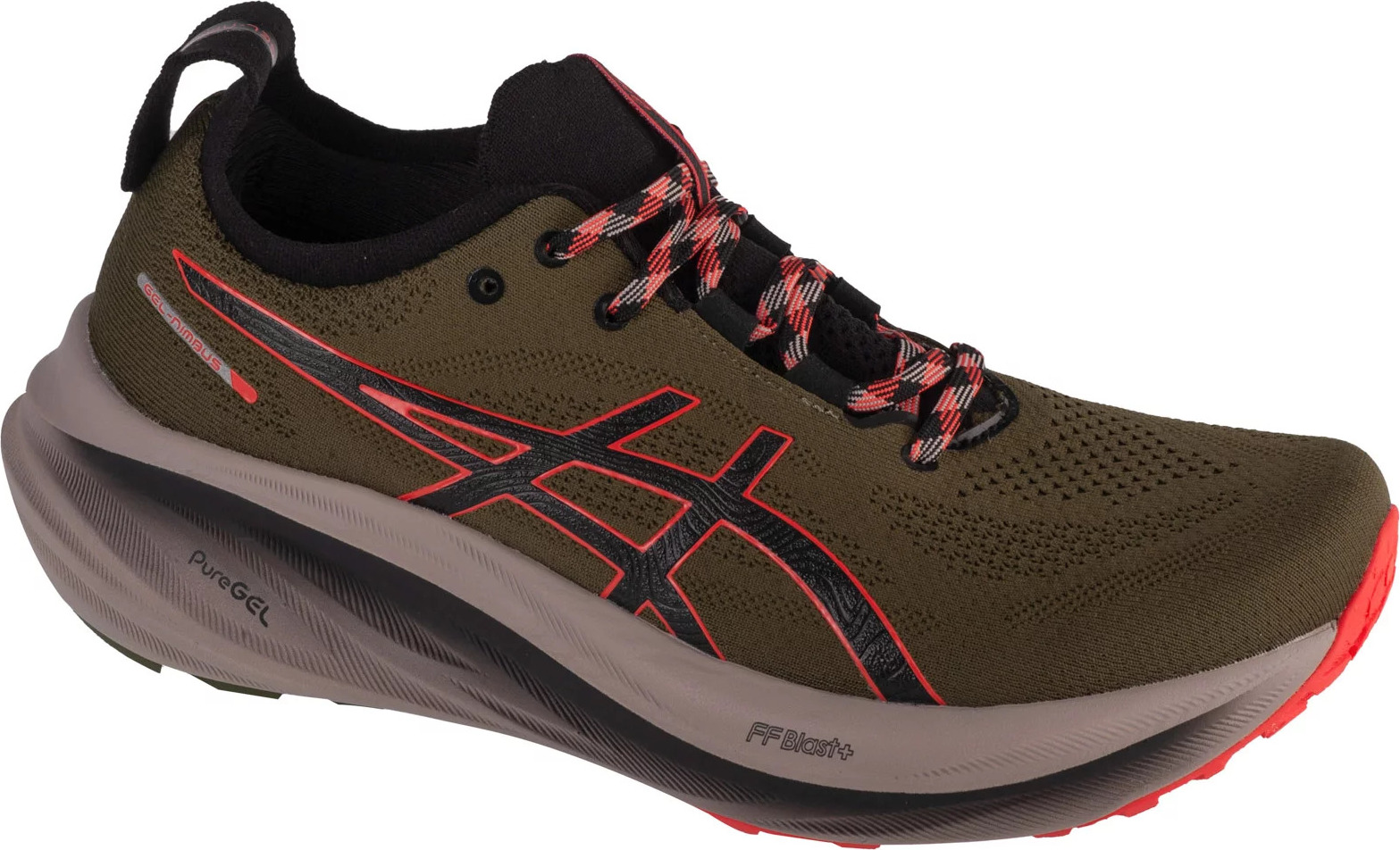 Tmavozelené pánske bežecké tenisky ASICS Gel-Nimbus 26 TR 1011B849-300 Veľkosť: 44