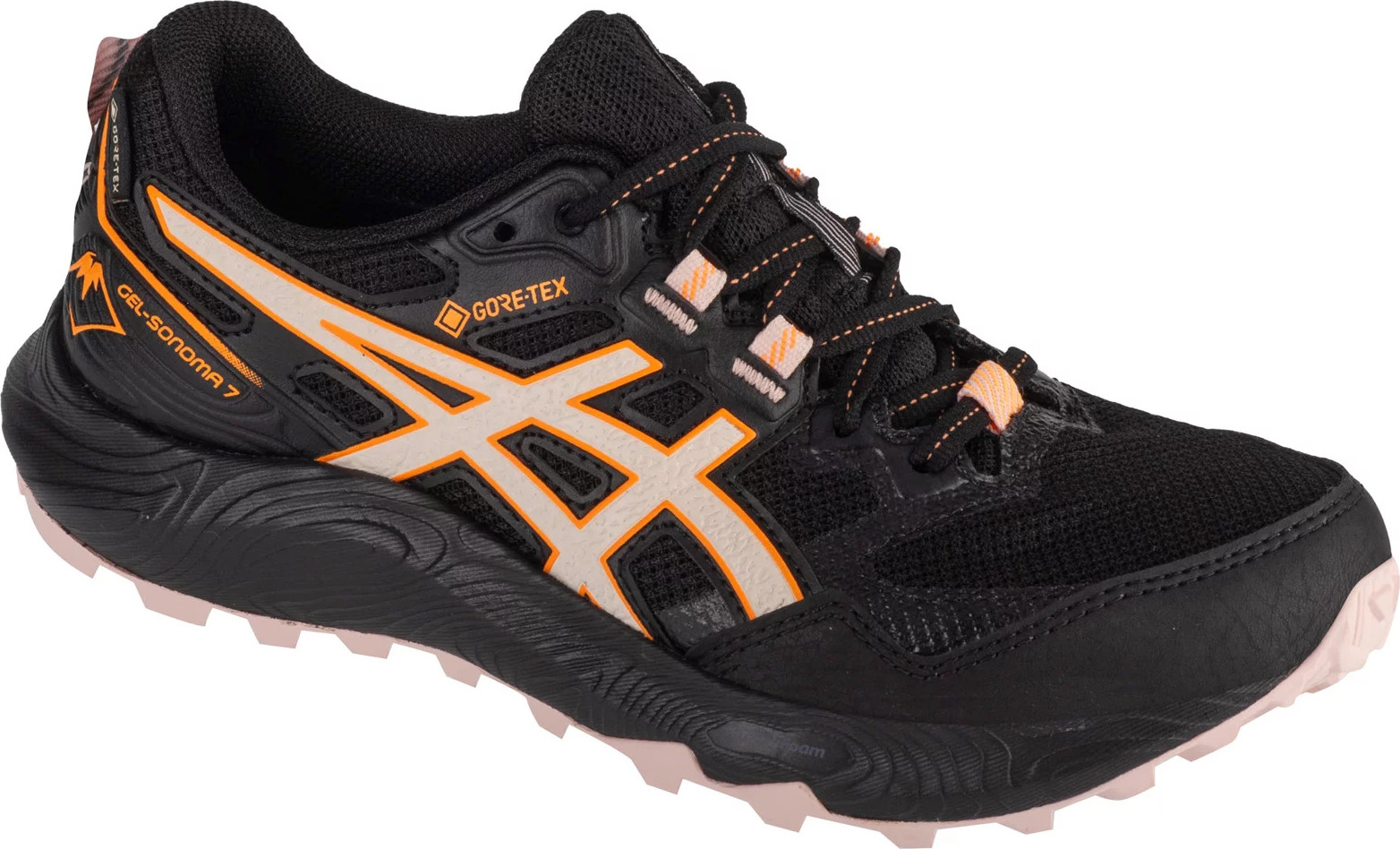 Čierne dámske bežecké topánky ASICS Gel-Sonoma 7 GTX 1012B414-005 Veľkosť: 37,5