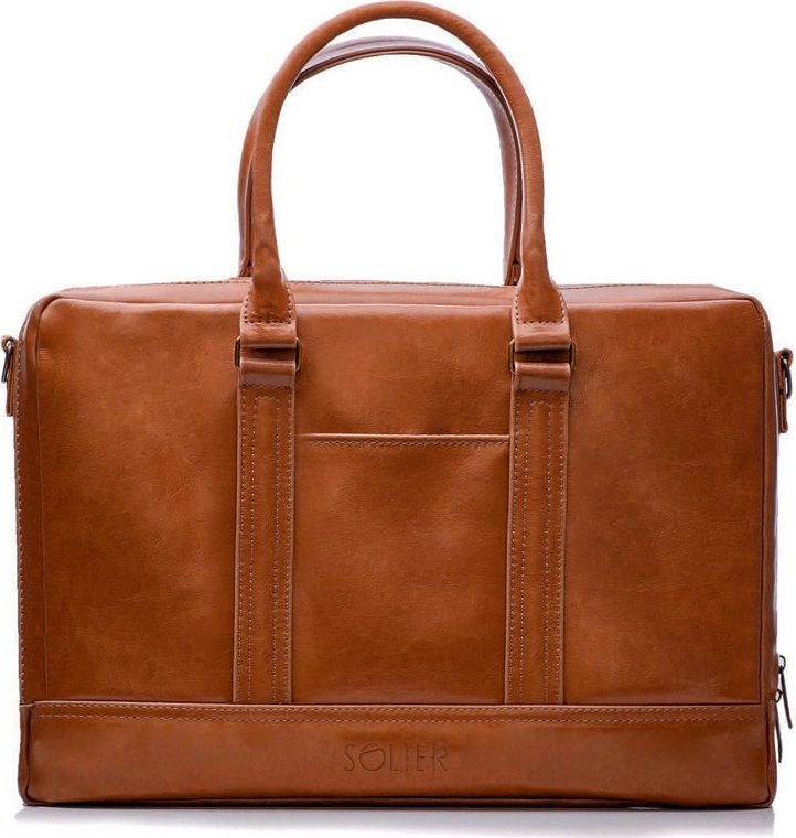 Hnedá pánska kožená taška SL02 VINTAGE BROWN Veľkosť: ONE SIZE