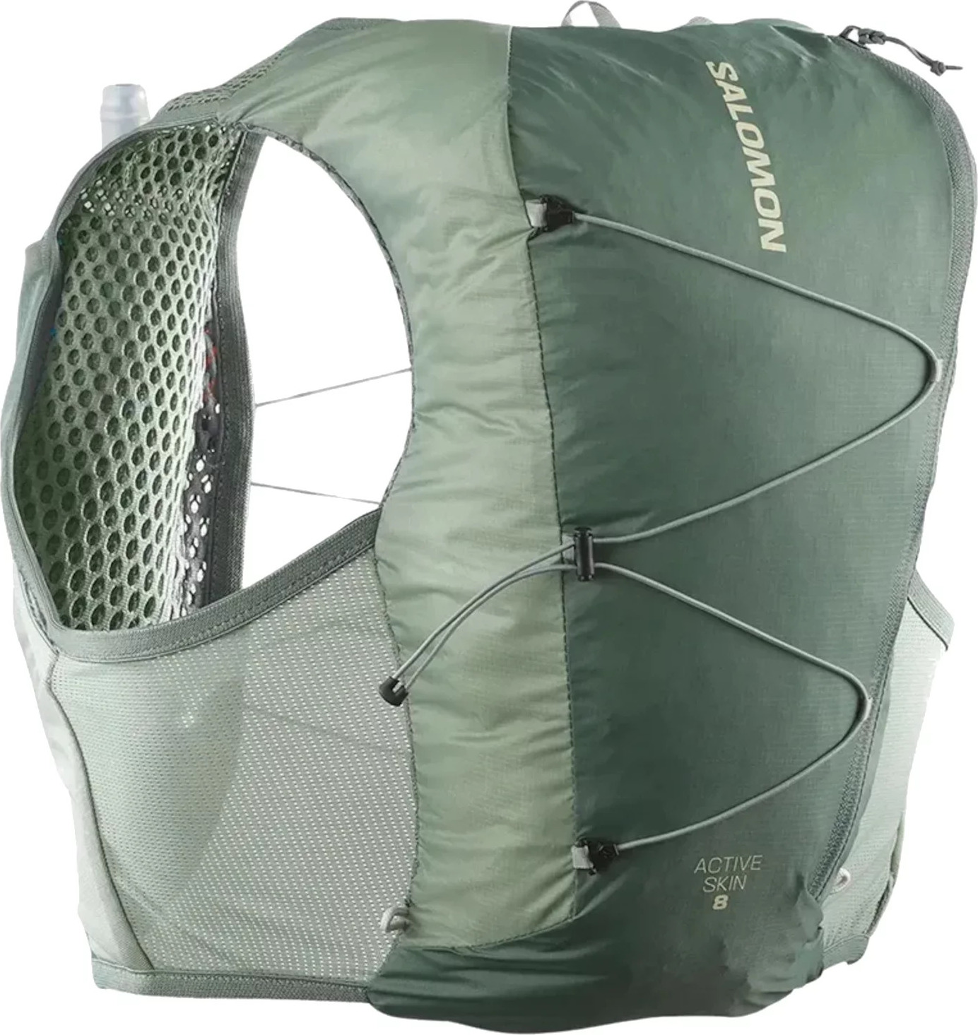 Khaki bežecký batoh Salomon Active Skin 8 Set C21780 Veľkosť: M