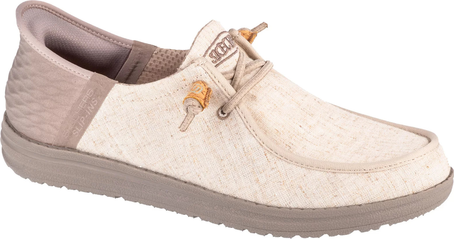 Béžové pánske poltopánky Skechers Slip-Ins RF: Melson - Vaiden 210864-BGE Veľkosť: 42,5