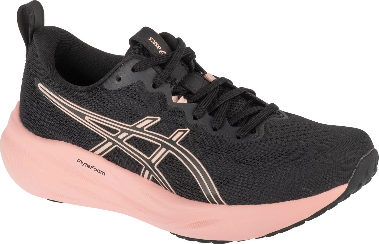 Čierno-ružové dámske bežecké tenisky ASICS Gel-Pulse 16 1012B755-001 Veľkosť: 40,5